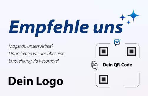 Visitenkarte mit QR-Code